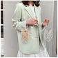 Beaded Handbag Sweet Bride's Handbag Fashion Dinner Bag Banquet Bag Women's Shoulder Bag - Miniatura 53