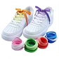 1 Pair Gradient Shoelaces Rainbow Laces Colorful Flat Shoelace for Sneaker Casual Canvas Shoe laces Boots Shoes Strings 120cm - Miniatura 2