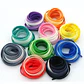 1 Pair Gradient Shoelaces Rainbow Laces Colorful Flat Shoelace for Sneaker Casual Canvas Shoe laces Boots Shoes Strings 120cm - Miniatura 3