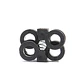 Press Lock Shoelaces Without Ties Elastic Spring Clips Laces Sneaker 6MM Widened Flat No Tie Shoe Laces Kids Adult Shoelace Shoe - Miniatura 3