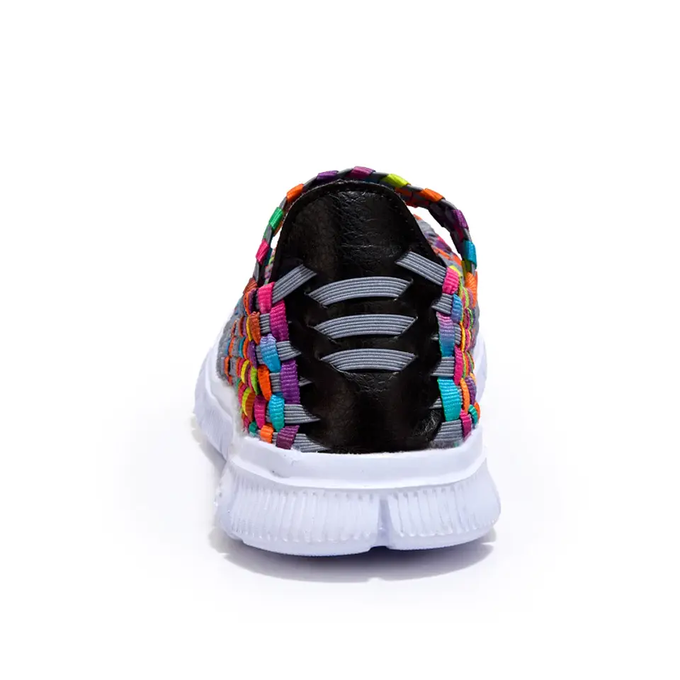 Women Casual Shoes Summer Breathable Handmade Women Woven Shoes Fashion Comfortable LightWeight Wovening Women Shoes 3