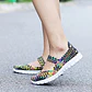 Women Casual Shoes Summer Breathable Handmade Women Woven Shoes Fashion Comfortable LightWeight Wovening Women Shoes - Miniatura 8
