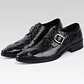 New Oversized Men Shoes Formal Leather Shoes Men Buckle Shoes Luxury Sneakers Comfortable Wearable Dress Shoes Men Casual Shoes - Miniatura 6