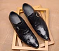 New Oversized Men Shoes Formal Leather Shoes Men Buckle Shoes Luxury Sneakers Comfortable Wearable Dress Shoes Men Casual Shoes - Miniatura 8