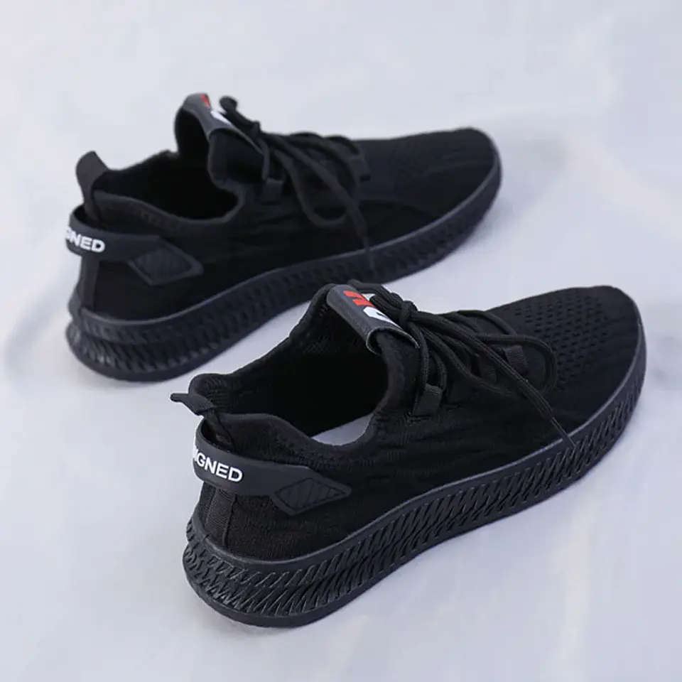 2026 Fashion Spring Female Sneakers Women Shoes Korean Mesh Yellow Ladies Shoes Woman Lace Up Red Black Casual Shoes Breathable 6