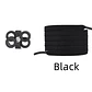 Press Lock Shoelaces Without Ties Elastic Spring Clips Laces Sneaker 6MM Widened Flat No Tie Shoe Laces Kids Adult Shoelace Shoe - Miniatura 6