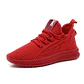 2026 Fashion Spring Female Sneakers Women Shoes Korean Mesh Yellow Ladies Shoes Woman Lace Up Red Black Casual Shoes Breathable - Miniatura 8