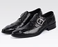 New Oversized Men Shoes Formal Leather Shoes Men Buckle Shoes Luxury Sneakers Comfortable Wearable Dress Shoes Men Casual Shoes - Miniatura 14