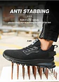ZLMY NEW Safety Shoes Men Steel Toe Sneaker Lightweight Puncture Proof Safety Work Boots Man Breathable Working Shoes Anti-smash - Miniatura 16