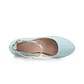 Pumps Spring and autumn fashion Round head Shallow mouth Flower Buckle Thick heel Women's shoes plus size 30-43 high 6cm - Miniatura 23