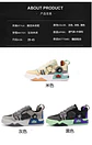 men shoes Sneakers Male tenis Luxury designer shoes Mens casual Shoes platform Shoes fashion Blade loafers running Shoe for men - Miniatura 24