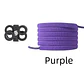 Press Lock Shoelaces Without Ties Elastic Spring Clips Laces Sneaker 6MM Widened Flat No Tie Shoe Laces Kids Adult Shoelace Shoe - Miniatura 36