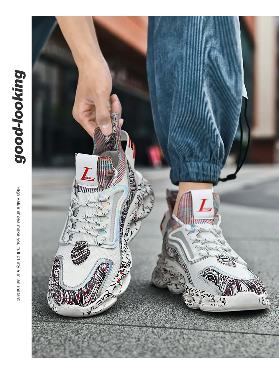 men shoes Sneakers Male tenis Luxury designer shoes Mens casual Shoes platform Shoes fashion Blade loafers running Shoe for men 59