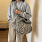Leopard Design 2024 Korean Fashion Big Crossbody Bags for Women Travel Handbag Lady Shopper Shopping Shoulder Bag Bolsa Feminina - Miniatura 2