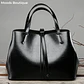 MOODS Fashion Top-handle Bags For Women Elegant Pure Color Large Capacity Shoulder Cross Body Bag 2024 Luxury Designer Handbags - Miniatura 1