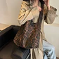 Leopard Design 2024 Korean Fashion Big Crossbody Bags for Women Travel Handbag Lady Shopper Shopping Shoulder Bag Bolsa Feminina - Miniatura 7
