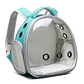 Bird Backpack Bird Carrier Travel Bag for Birds ParrotS Small Pet Acrylic Bubble Portable Bird Cage Outdoor Travel Hiking - Miniatura 8