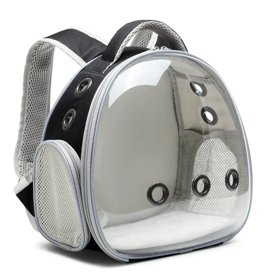 Bird Backpack Bird Carrier Travel Bag for Birds ParrotS Small Pet Acrylic Bubble Portable Bird Cage Outdoor Travel Hiking 9