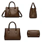 3-layer Design Women's Handbags Luxury Shoulder Crossbody Bags High Quality Soft Leather Bag Ladies Fashion Messenger Sac A Main - Miniatura 5