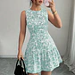 Ropas De Mujeres Print Dresses Vestidos Elegantes Women Vest Dress Sleeveless Summer Beach Bohemian Round Neck Retro Short Dress - Miniatura 6