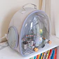 Bird Backpack Bird Carrier Travel Bag for Birds ParrotS Small Pet Acrylic Bubble Portable Bird Cage Outdoor Travel Hiking - Miniatura 10