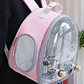 Bird Backpack Bird Carrier Travel Bag for Birds ParrotS Small Pet Acrylic Bubble Portable Bird Cage Outdoor Travel Hiking - Miniatura 13