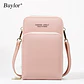 Buylor Summer PU Leather Crossbody Cell Phone Bag Women Mini Wallet Shoulder Card Holder Small Mobile Phone Pouch Messenger Bag - Miniatura 11