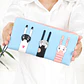 Funny Kitten Design Women Long Wallet PU Leather Cute Cartoon Cats Girls Zipper Purse Ladies ID Bank Card Holder Clutch Bag - Miniatura 7