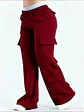 Ropa Mujer Fashion Solid Color Casual Pocket Versatile Pant Spring Temperament Commuting Loose Personality Sports Straight Pants - Miniatura 7