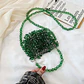 Beaded Handbag Sweet Bride's Handbag Fashion Dinner Bag Banquet Bag Women's Shoulder Bag - Miniatura 19