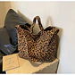 Leopard Design 2024 Korean Fashion Big Crossbody Bags for Women Travel Handbag Lady Shopper Shopping Shoulder Bag Bolsa Feminina - Miniatura 25