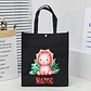 Personalized Animal with Name Kids Library Tote Bags Homeschool Cute  Reading Books Bag Children School Bag Kids Birthday Gifts - Miniatura 6