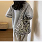 Leopard Design 2024 Korean Fashion Big Crossbody Bags for Women Travel Handbag Lady Shopper Shopping Shoulder Bag Bolsa Feminina - Miniatura 30