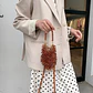 Beaded Handbag Sweet Bride's Handbag Fashion Dinner Bag Banquet Bag Women's Shoulder Bag - Miniatura 35