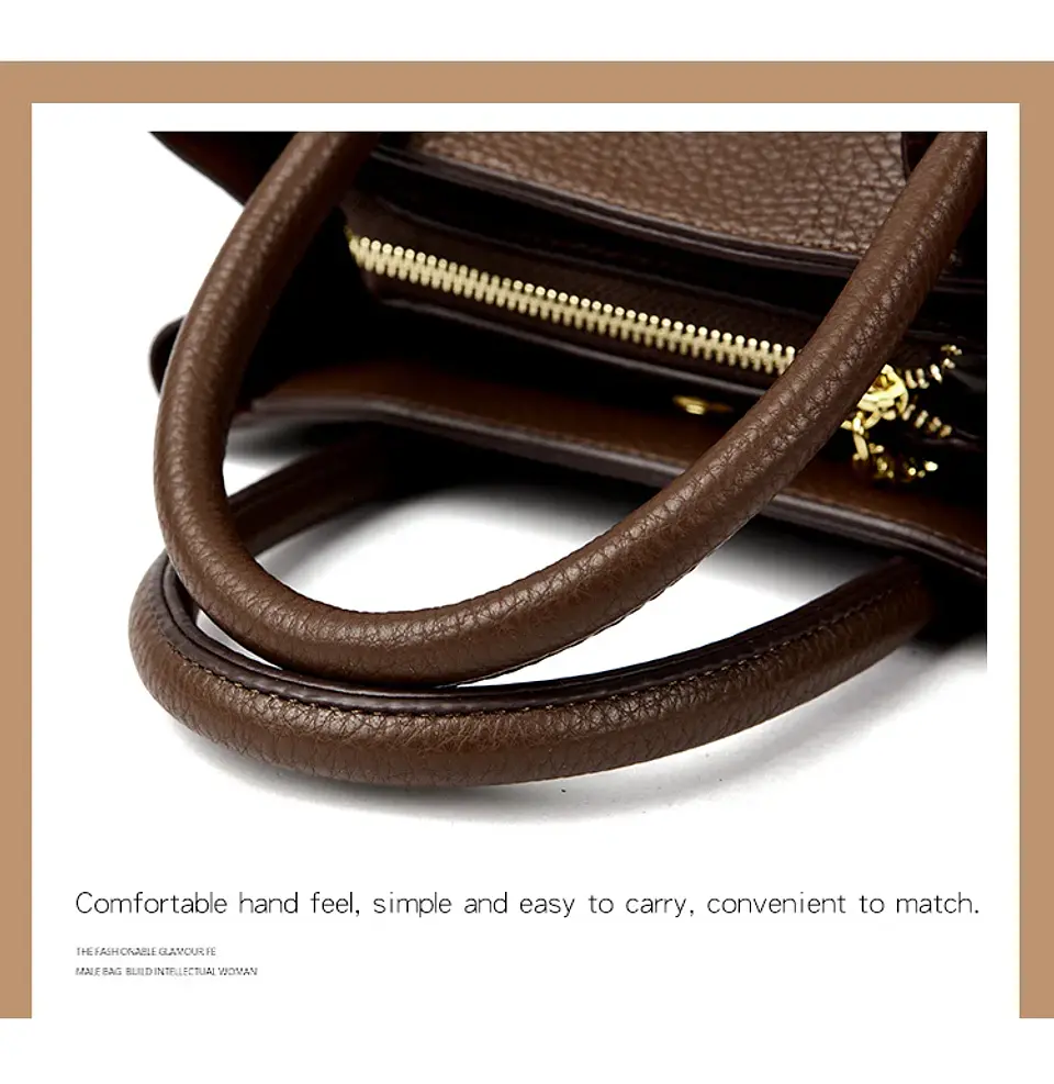 3-layer Design Women's Handbags Luxury Shoulder Crossbody Bags High Quality Soft Leather Bag Ladies Fashion Messenger Sac A Main 29