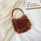 Beaded Handbag Sweet Bride's Handbag Fashion Dinner Bag Banquet Bag Women's Shoulder Bag - Miniatura 39