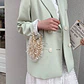 Beaded Handbag Sweet Bride's Handbag Fashion Dinner Bag Banquet Bag Women's Shoulder Bag - Miniatura 44