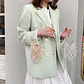 Beaded Handbag Sweet Bride's Handbag Fashion Dinner Bag Banquet Bag Women's Shoulder Bag - Miniatura 46