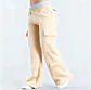Ropa Mujer Fashion Solid Color Casual Pocket Versatile Pant Spring Temperament Commuting Loose Personality Sports Straight Pants - Miniatura 16