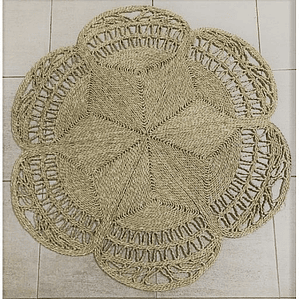 Alfombra redonda 100cm