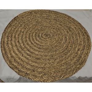 Alfombra redonda lisa 90cm