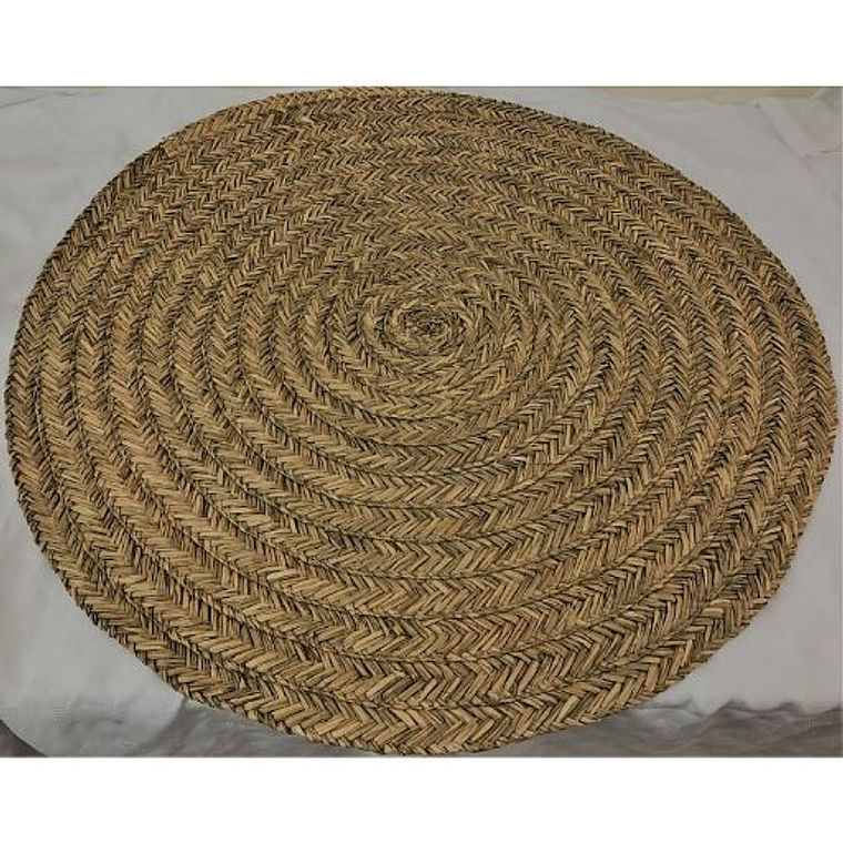 Alfombra redonda lisa 90cm 1