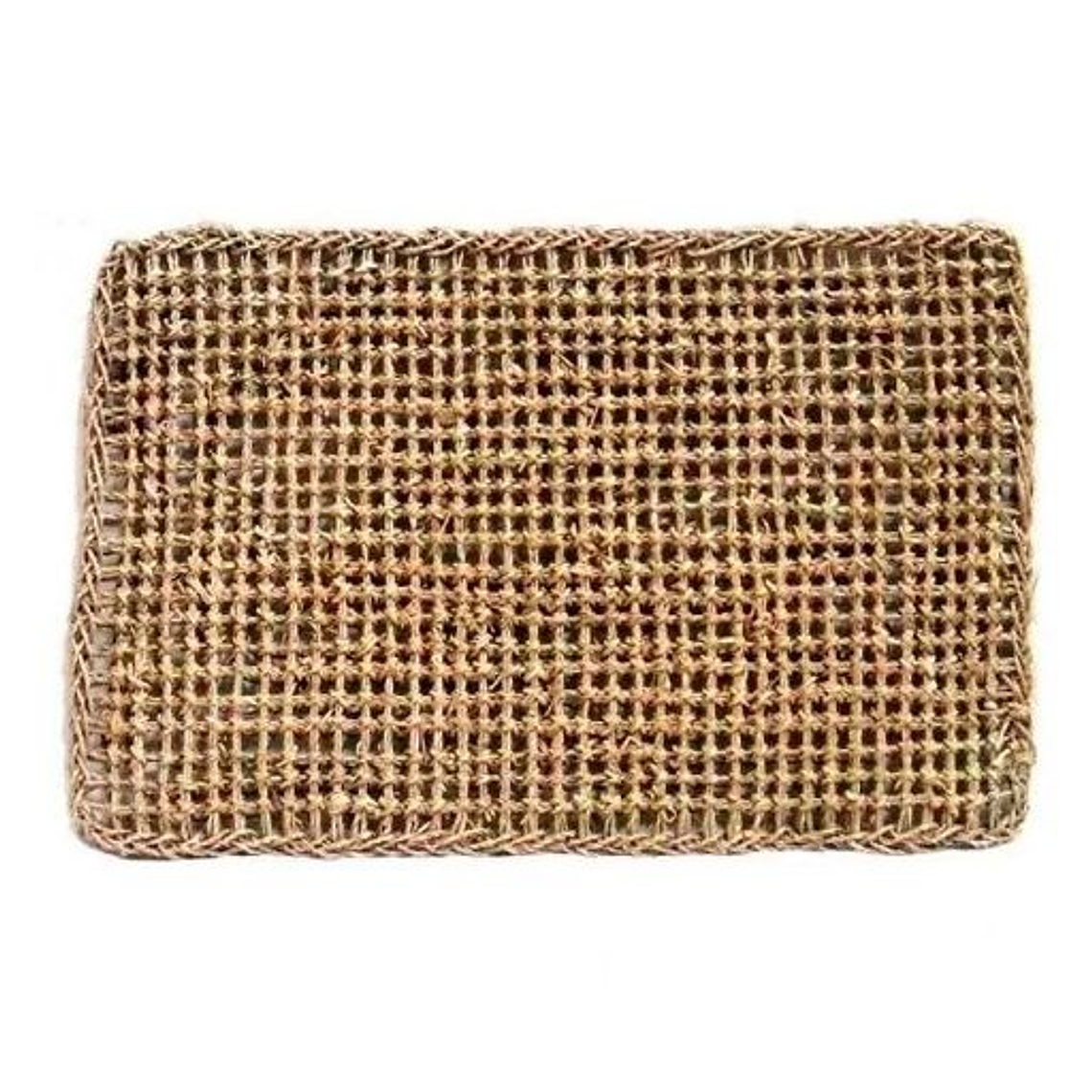 Felpudo rectangular natural 35x60cm 1