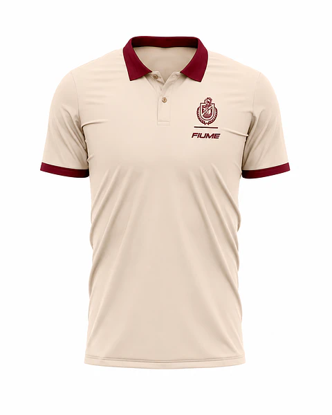 Polera con Cuello Crema Adulto 2026