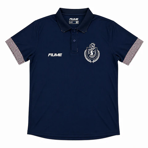 Polera con Cuello Azul Adulto 2025