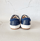 Zapatillas de Cuero OLAF Navy - Miniatura 3