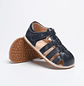 Sandalias baby de Cuero HELGAR Navy Blue - Miniatura 4