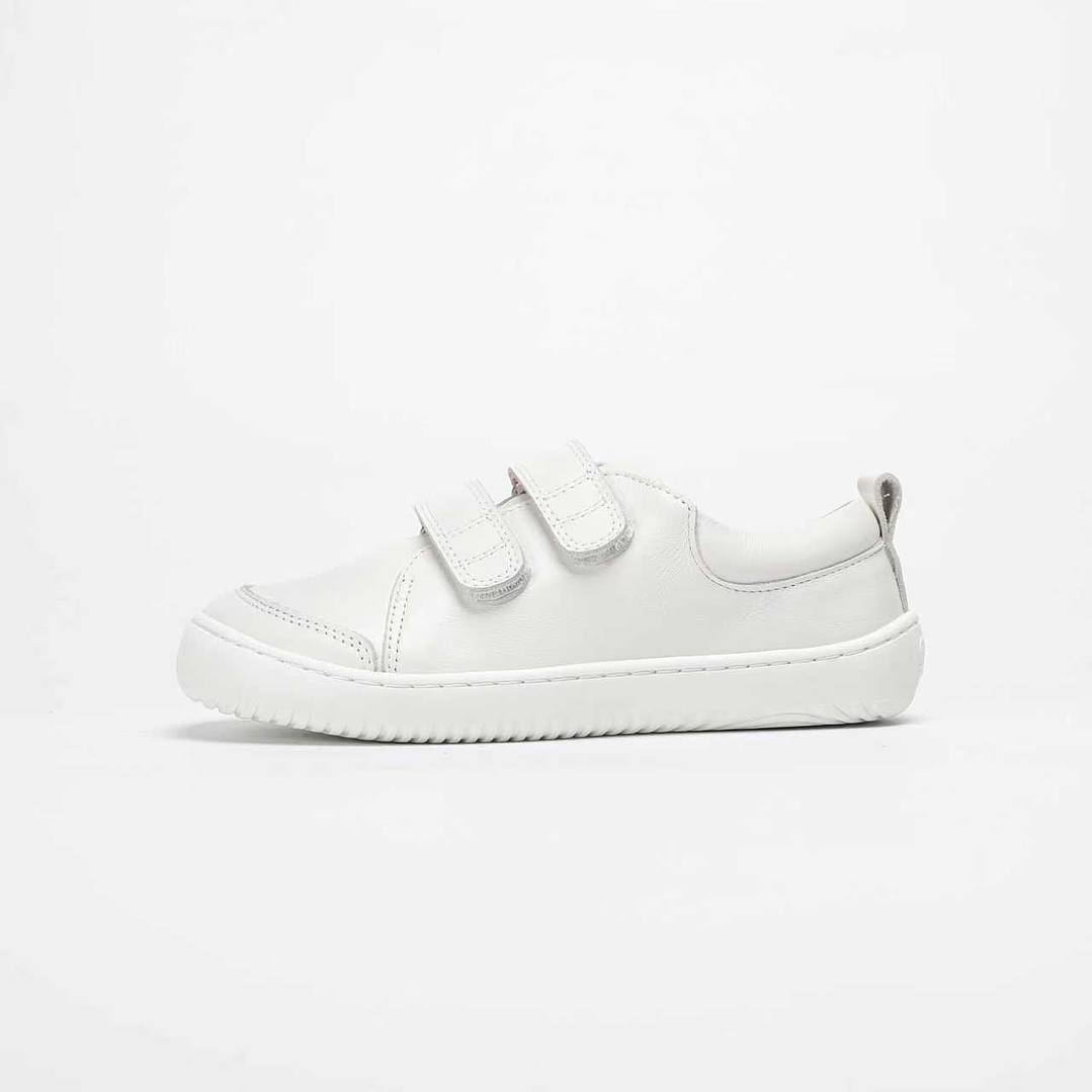 Zapatillas de Cuero MERAKI WHITE (Children) 4