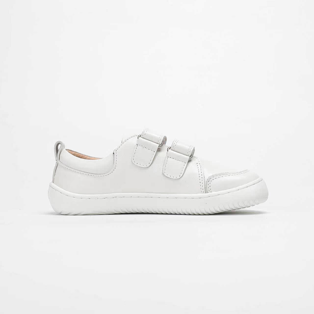 Zapatillas de Cuero MERAKI WHITE (Children) 6