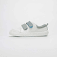 Zapatillas de Cuero MERAKI WHITE/BLUE (Children) - thumbnail 4